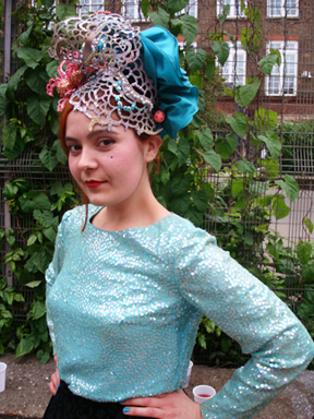 ornate hat
