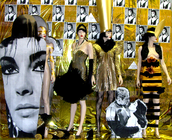 Cheshire street store Egyptian display