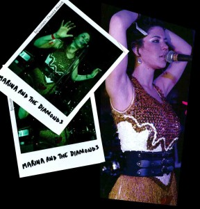 Marina and The Diamonds wearing Beyond Retro, as seen in Artrocker July 2009