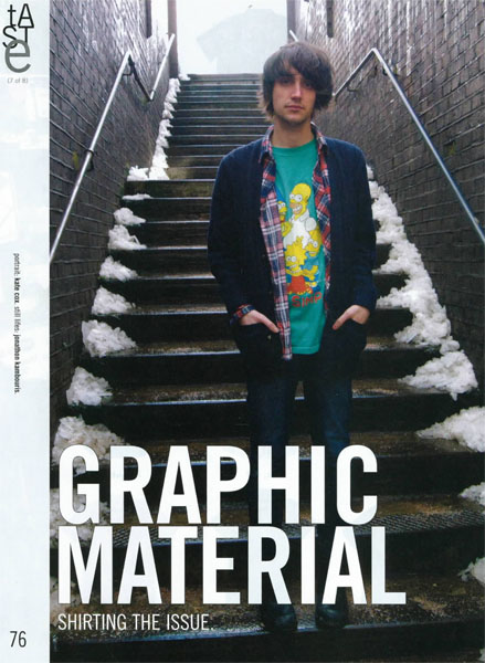 Daniel Wilson wears Beyond Retro in Nylon Guys