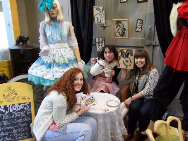 Tea Party in Beyond Retro, Brighton