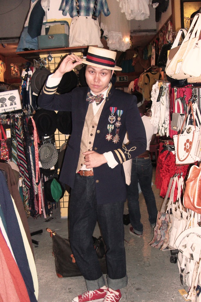 The urban gentleman at Beyond Retro