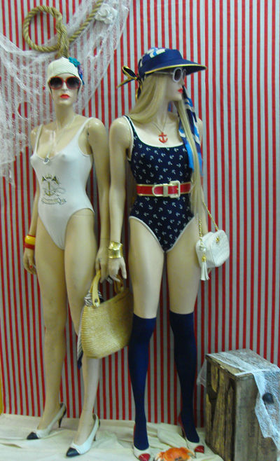 Sailing into Beyond Retro in a Vintage Swimsuit