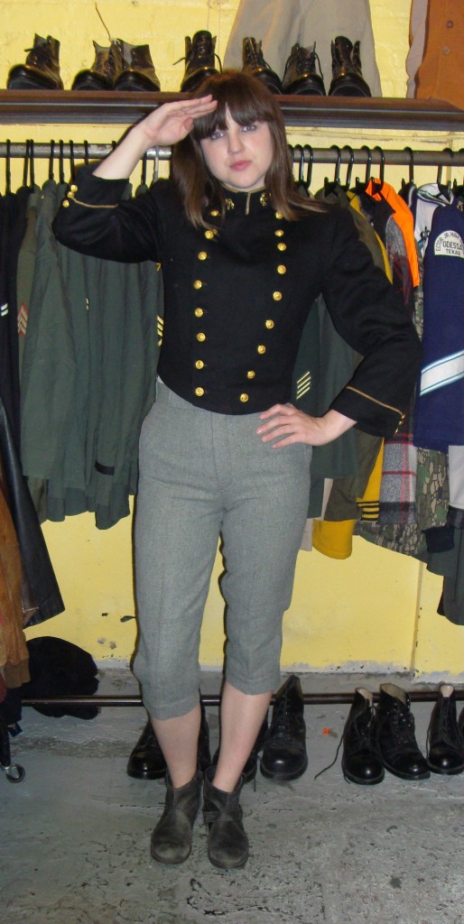 Our press assitant Dee slatues the military trend