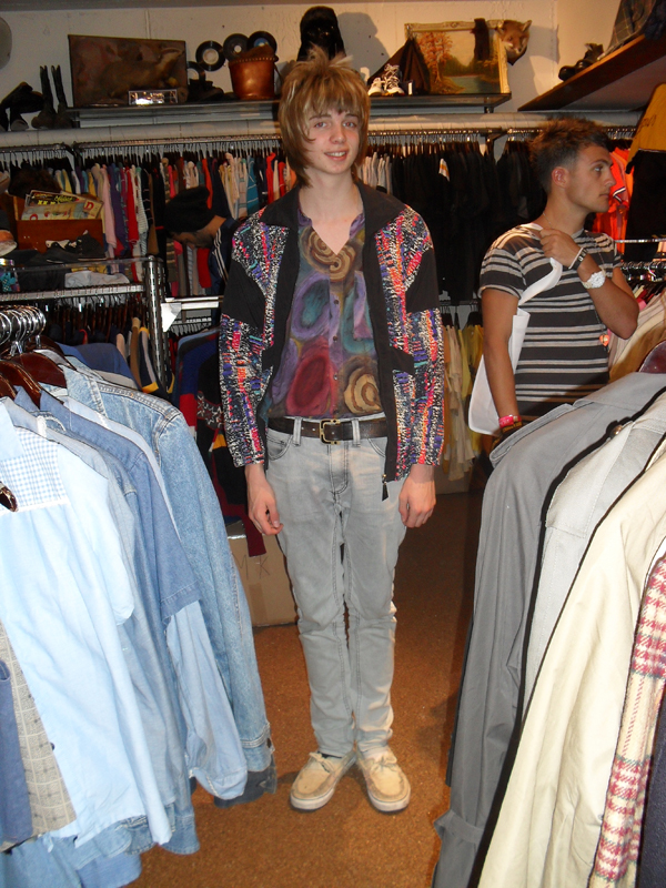 Street style fox at Beyond Retro, Soho!