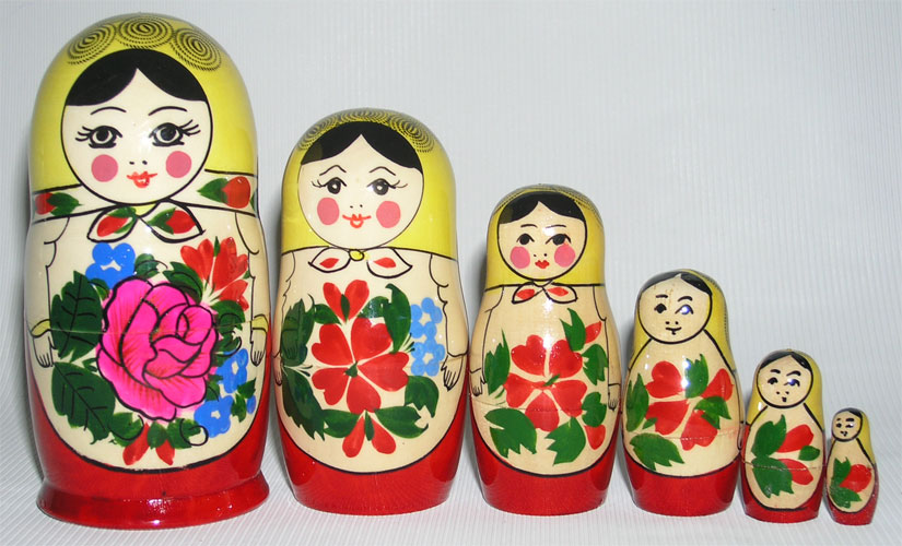 russian doll in doll