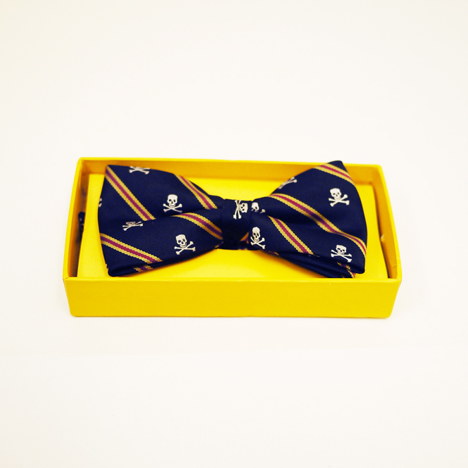 Beyond Retro Skull Print Bowtie