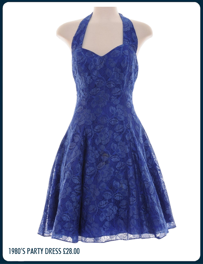 1980s party dress