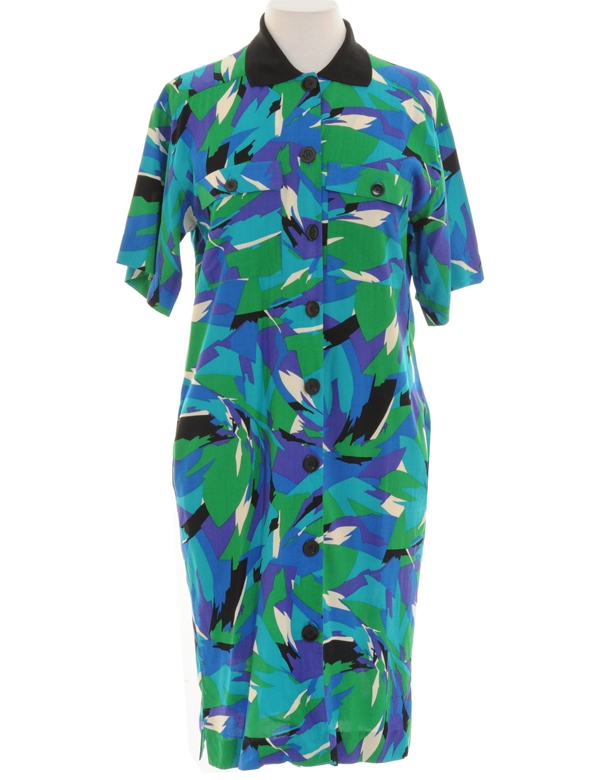 blue and greent shirt dress