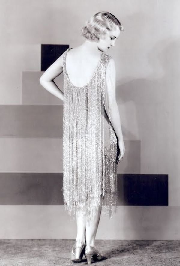 1929s hot sale flapper dress