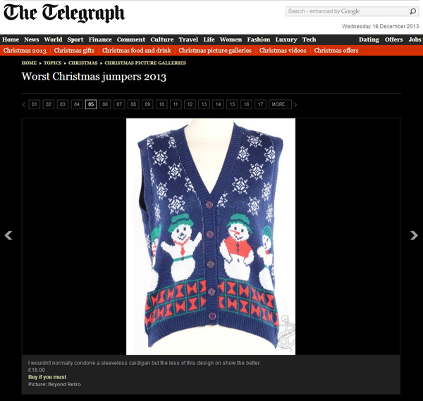 worst xmas jumper 2013 2 (telegraph)