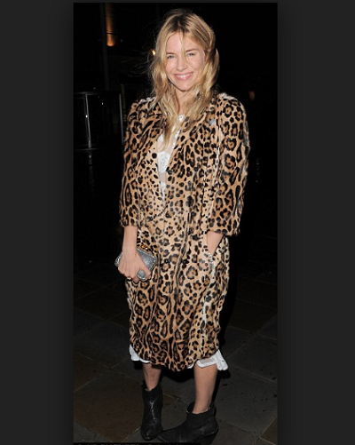 bet lynch leopard print coat