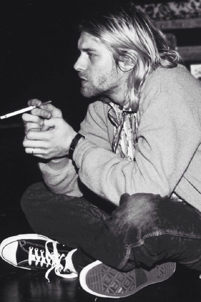 kurt cobain vans shoes