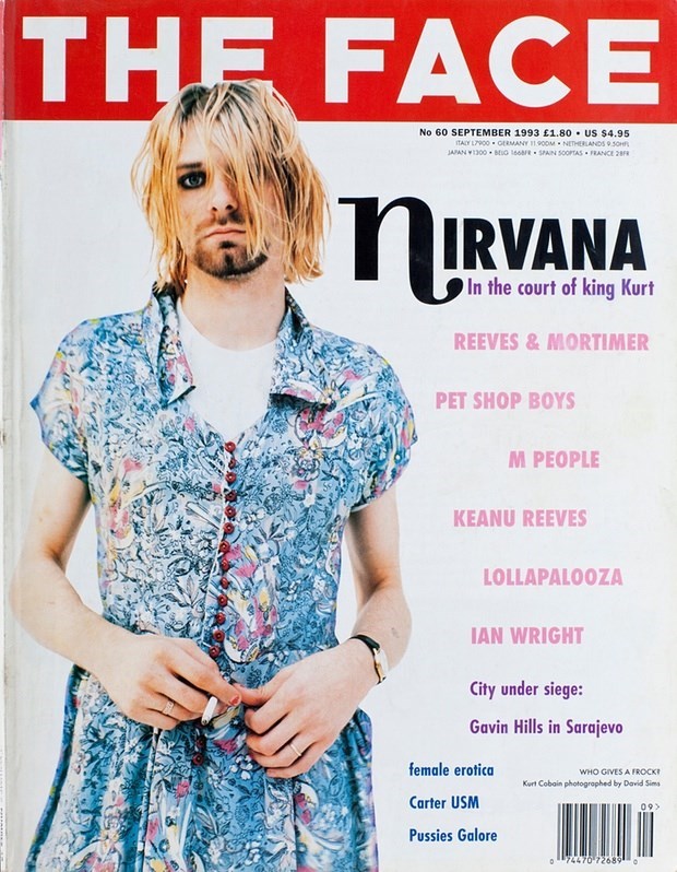 Kurt Cobain floral dress