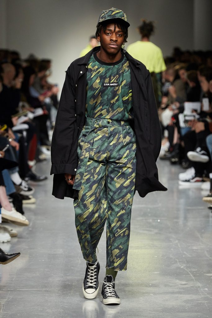 Liam Hodges isn't afraid of double camo - move over double denim!